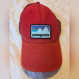 Patagonia Red Trucker Hat